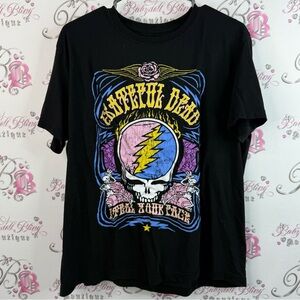Grateful Dead T-shirt tee shirt purple blue black pink yellow Graphic T-Shirt